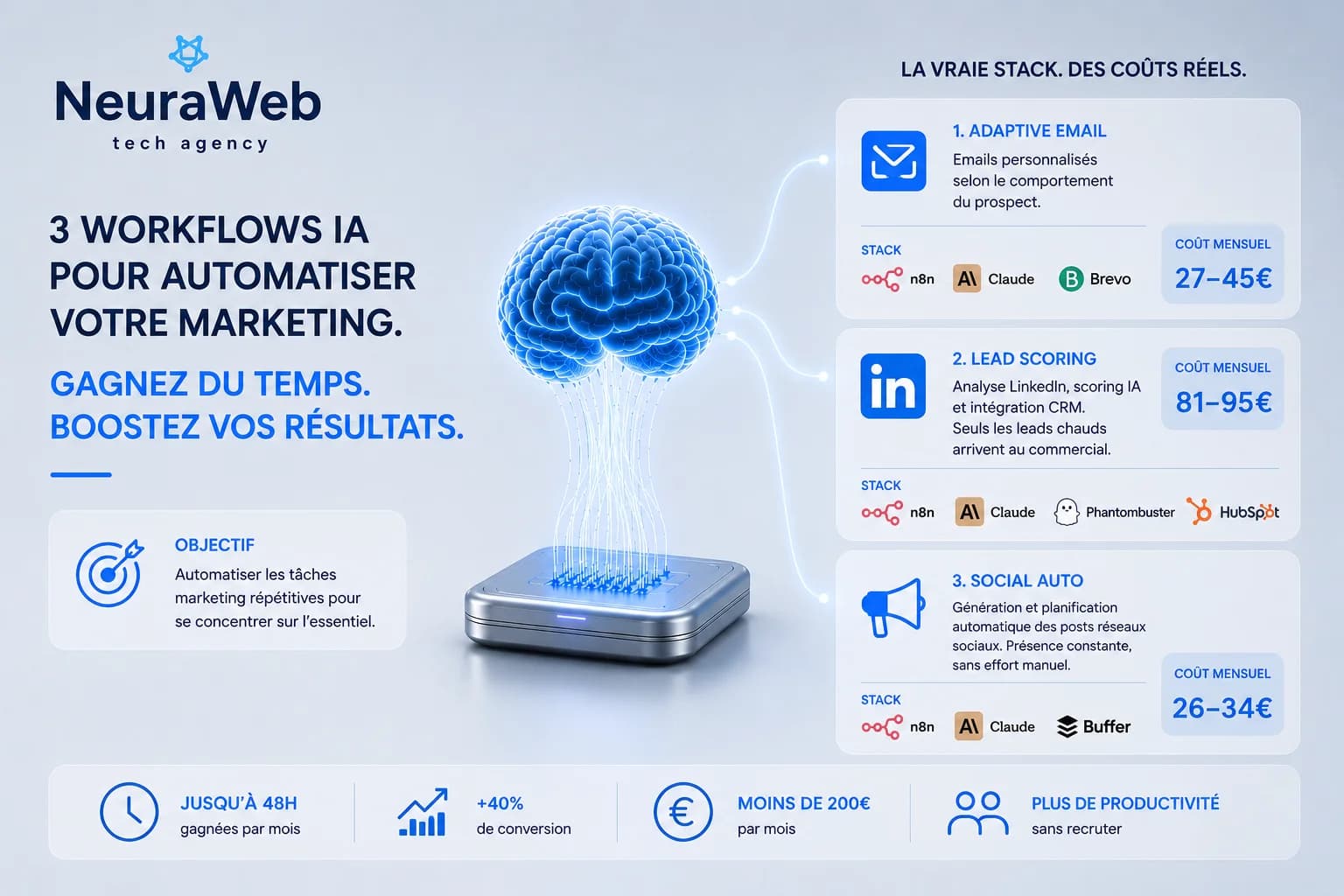 3 AI Agent Workflows for French SMBs: Real ROI in 2026