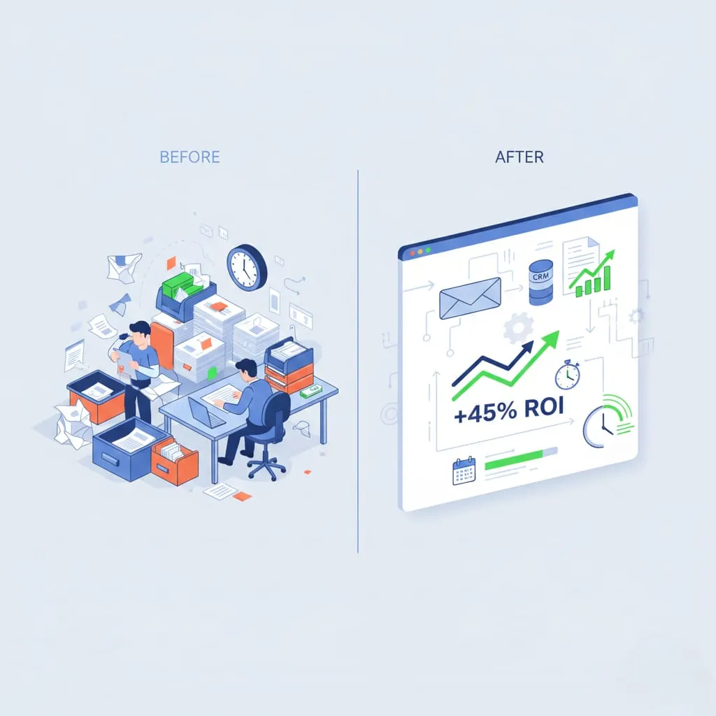 Automatización de procesos de negocio: ¿qué workflows automatizar en prioridad para un ROI máximo?