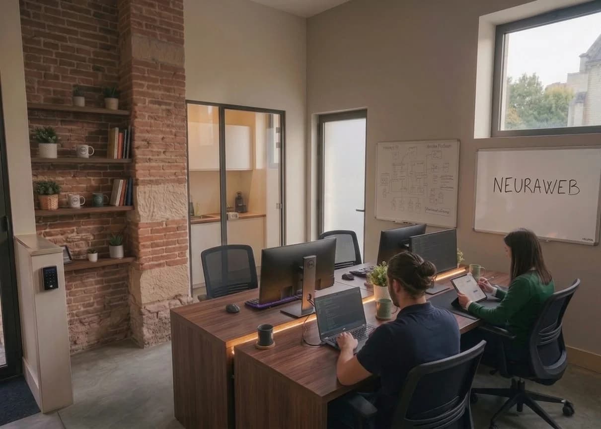 Équipe NeuraWeb en collaboration